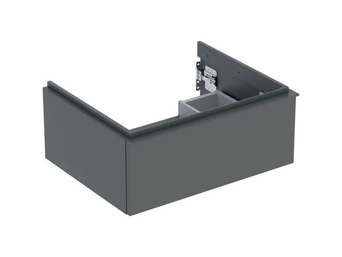Geberit iCon skříňka pod umyvadlo, 1x zásuvka, 59,2x47,6x24,7 cm, lakovaná mat, láva