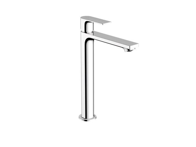 Hansgrohe Rebris E Baterie pro umyvadlovou mísu, s výpustí, CoolStart, EcoSmart, chrom