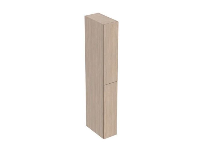 Geberit iCon vysoká skříň 24x48x180 cm, 2x výsuv, dub/melamin struktura dřeva