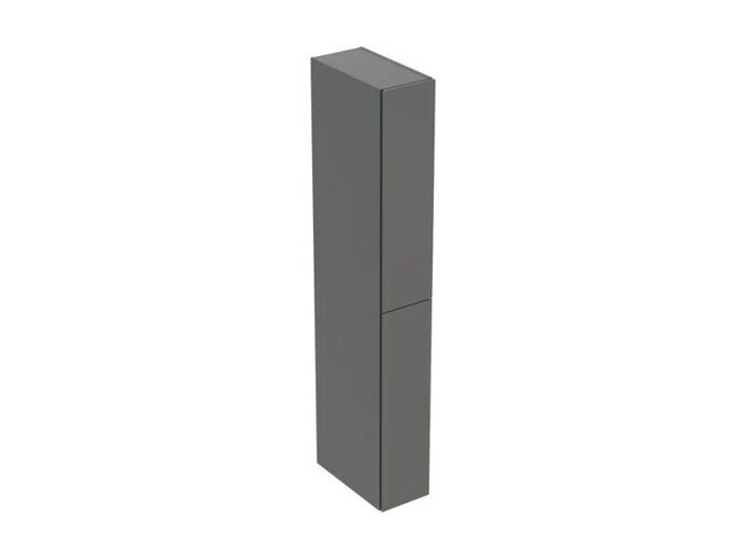 Geberit iCon vysoká skříň 24x48x180 cm, 2x výsuv, lakovaná mat láva