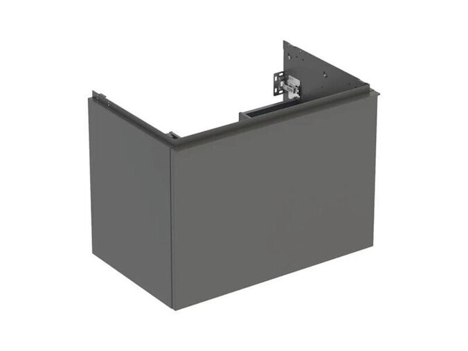 Geberit Acanto skříňka pod umyvadlo 74x47,5x54,1 cm, 1x zásuvka s vnitřní zásuvkou, lakovaná mat, láva