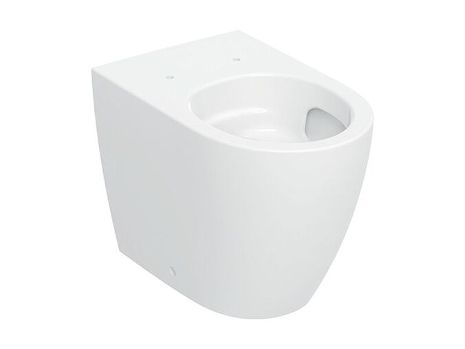 Geberit iCon stojící WC 56 cm, hluboké splachování, ke stěně, Rimfree, bílá