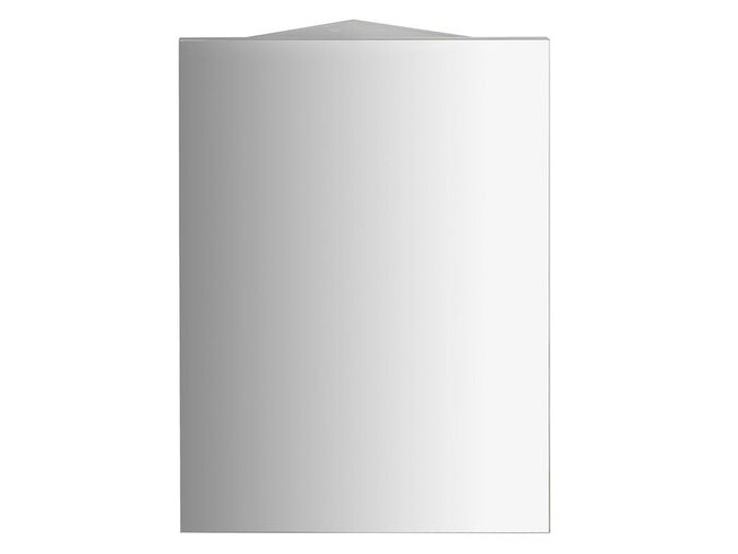 Aqualine ZOJA/KERAMIA FRESH rohová zrcadlová skříňka 37x72x37cm, bílá