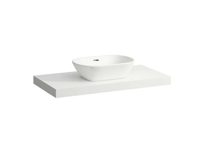 Laufen Lani Deska pod umyvadlo, 99 cm, středový výřez, matná bílá