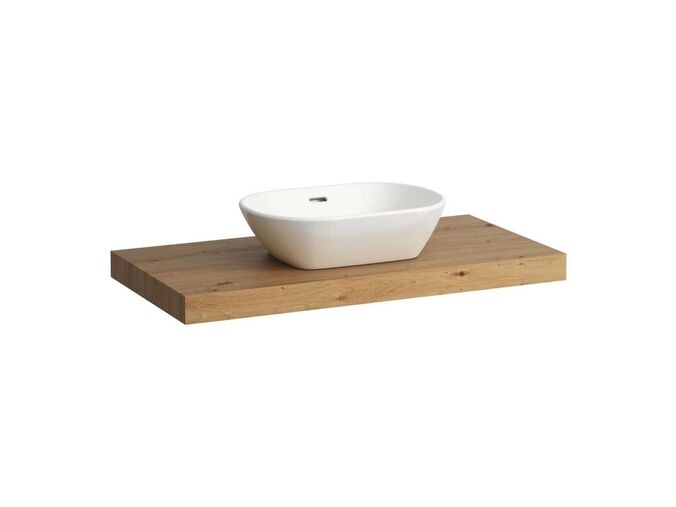 Laufen Lani Deska pod umyvadlo, 99 cm, středový výřez, dub