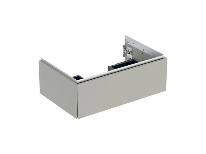 Geberit ONE skříňka pod umyvadlo s jednou zásuvkou, 74x47x26,6 cm, lakovaná mat, šedo-béžová