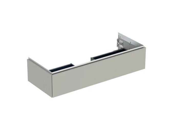 Geberit ONE skříňka pod umyvadlo s jednou zásuvkou, 118,4x47x26,6 cm, lakovaná mat, šedo-béžová