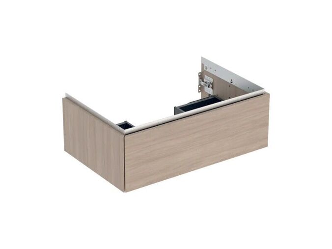 Geberit ONE skříňka pod umyvadlo s jednou zásuvkou, 74x47x26,6 cm, dekor dub