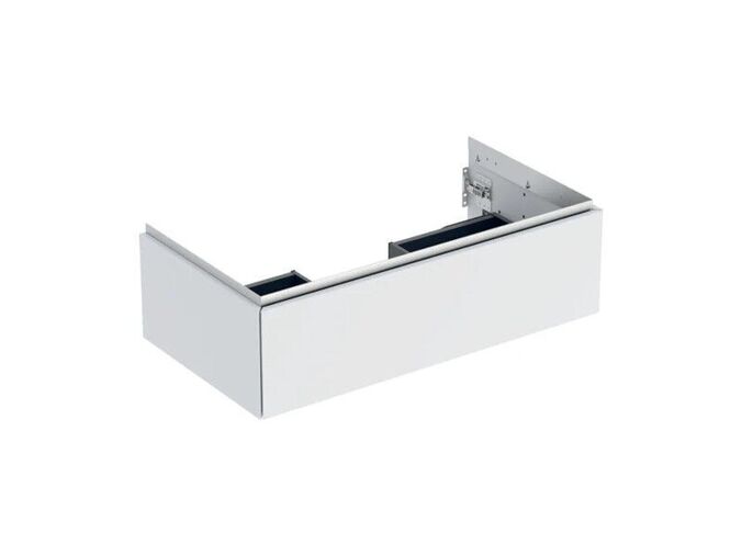 Geberit ONE skříňka pod umyvadlo s jednou zásuvkou, 88,8x47x26,6 cm, lakovaná mat, bílá
