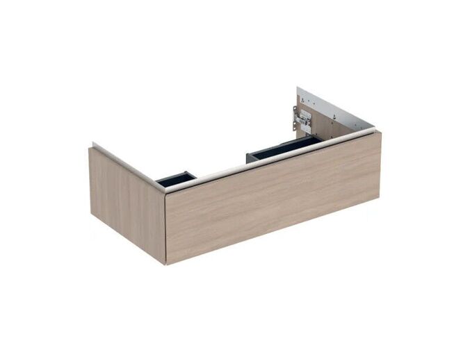 Geberit ONE skříňka pod umyvadlo s jednou zásuvkou, 88,8x47x26,6 cm, dekor dub