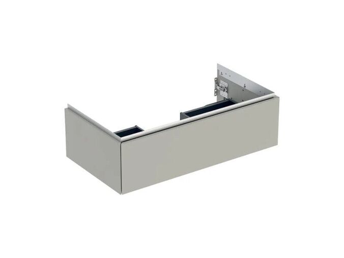 Geberit ONE skříňka pod umyvadlo s jednou zásuvkou, 88,8x47x26,6 cm, lakovaná mat, šedo-béžová