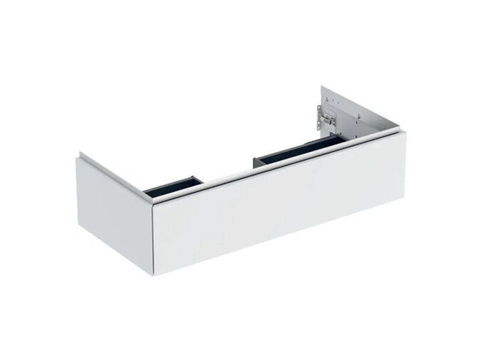 Geberit ONE skříňka pod umyvadlo s jednou zásuvkou, 103,6x47x26,6 cm, lakovaná mat, bílá