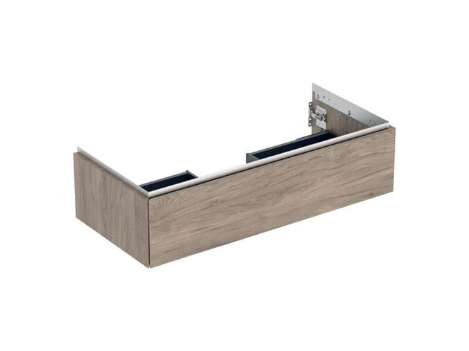 Geberit ONE skříňka pod umyvadlo s jednou zásuvkou, 103,6x47x26,6 cm, dekor ořech hickory