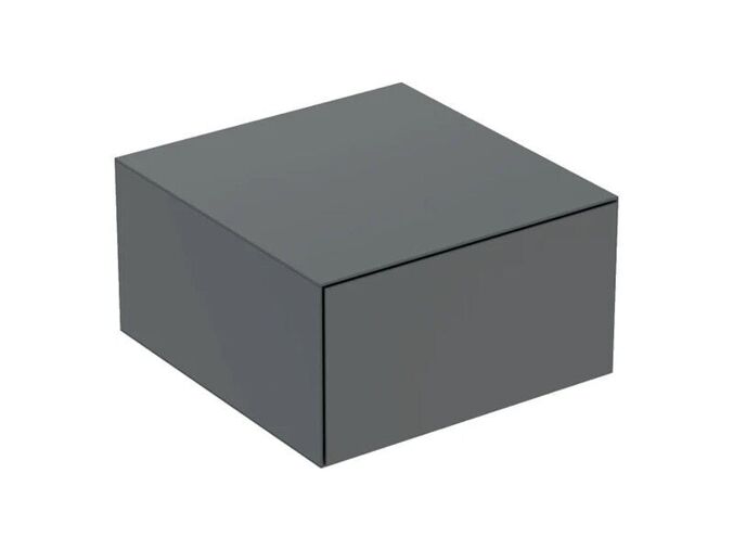 Geberit ONE boční skříňka s jednou zásuvkou, 45x47x24,5 cm, lakovaná mat, láva