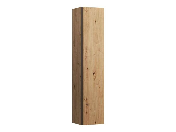 Laufen Meda Vysoká skříňka, 165x35x34 cm, 1 dvířka, panty vpravo, dub