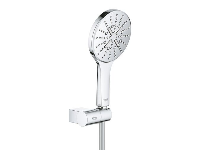 Grohe Rainshower SmartActive Sada sprchové hlavice 130 9,5 l/min, 3 proudy, držáku a hadice, chrom