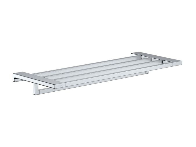Hansgrohe AddStoris Polička s držákem ručníků, délka 650 mm, chrom