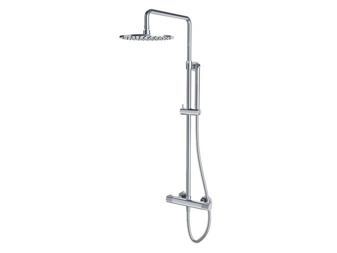 OMNIRES Contour Sprchový set s termostatem, průměr 25 cm, chrom