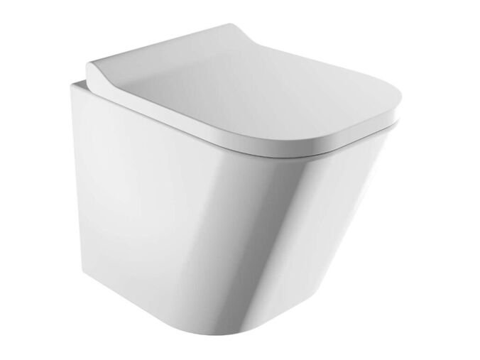 OMNIRES Fontana Závěsné WC se sedátkem SoftClose, Rimless, bílá