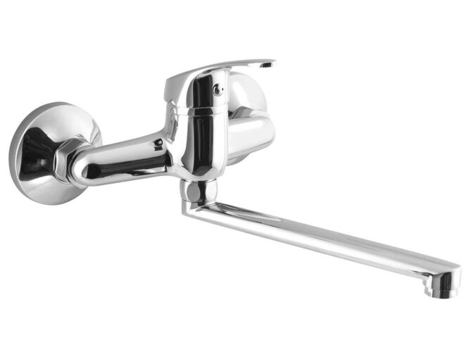 Aqualine AQUALINE 35 nástěnná baterie, ramínko ploché, chrom