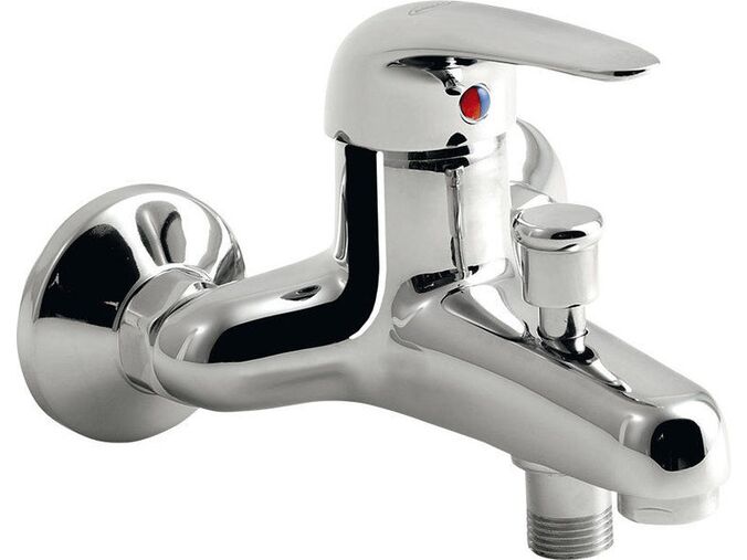Sapho AQUALINE 35 nástěnná vanová baterie, rozteč 100mm, chrom