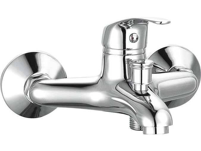 Aqualine AQUALINE 35 nástěnná vanová baterie, chrom