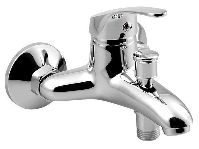 Aqualine AQUALINE 35 nástěnná vanová baterie, rozteč 100mm, chrom