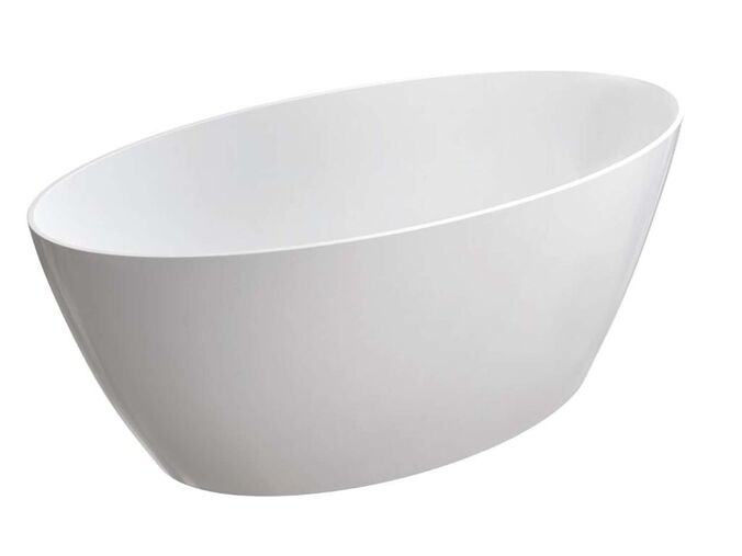 OMNIRES Siena M+ Volně stojící vana, 161x81 cm, bílá