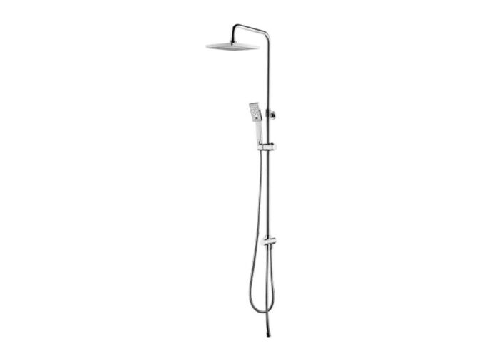 OMNIRES Jimjim Sprchový set bez baterie, 20x20 cm, 3 proudy, chrom