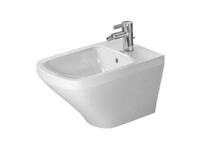 Duravit DuraStyle závěsný bidet, 37x54 cm, otvor pro baterii, WonderGliss, bílá