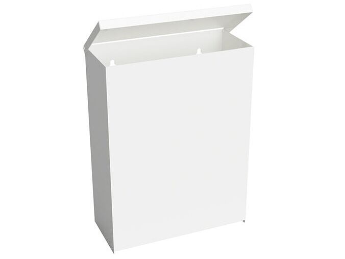 Bemeta Hotelové vybavení Odpadkový koš, 6 l, nerez, bílý