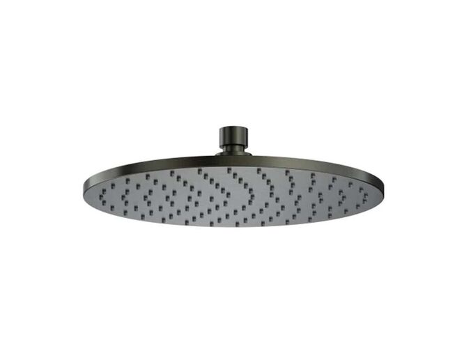 OMNIRES Slimline Hlavová sprcha, průměr 25 cm, kartáčovaný antracit