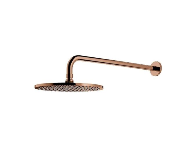OMNIRES Slimline Hlavová sprcha, průměr 25 cm, měď