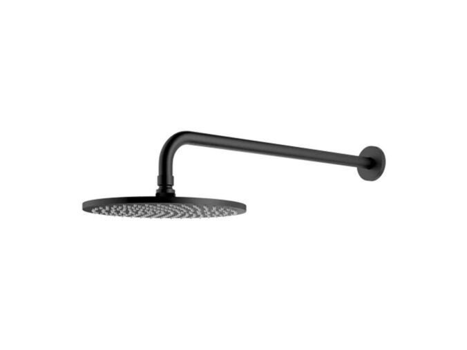 OMNIRES Slimline Hlavová sprcha, průměr 25 cm, kartáčovaný grafit