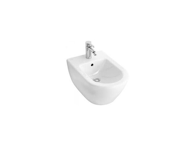 Villeroy & Boch SUBWAY 2.0 bidet kompakt, 355 x 480 mm, závěsný, bílá