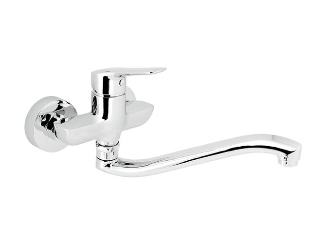 Novaservis Dřezová umyvadlová baterie 100 mm Metalia 54 ECO, chrom