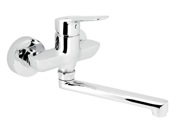 Novaservis Umyvadlová dřezová baterie 100 mm Metalia 54 ECO, chrom