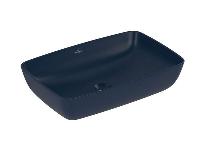 Villeroy & Boch Artis Umyvadlo na desku 58x39 cm, bez přepadu, bez otvoru pro baterii, CeramicPlus, Nightfall