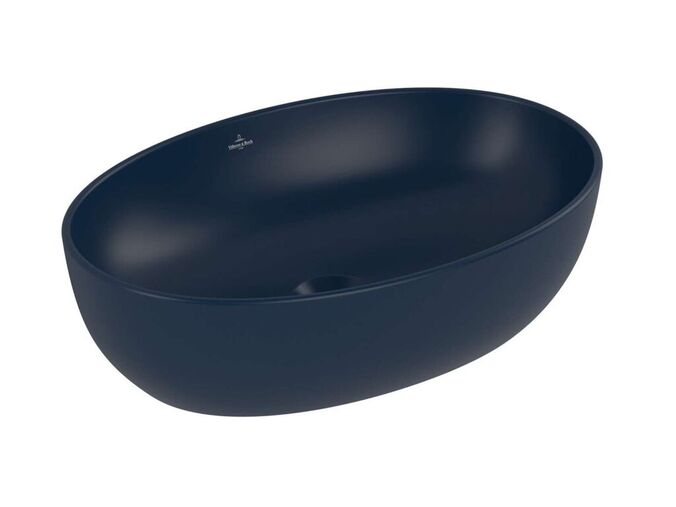 Villeroy & Boch Artis Umyvadlo na desku 48x33 cm, bez přepadu, bez otvoru pro baterii, CeramicPlus, Nightfall