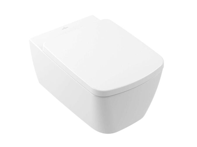Villeroy & Boch Subway 3.0 Závěsné WC se sedátkem SoftClosing, TwistFlush, Rimless, CeramicPlus, alpská bílá