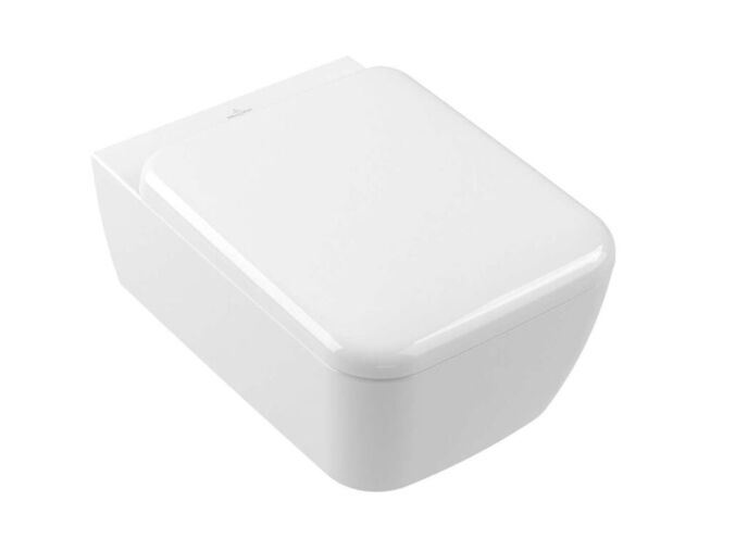 Villeroy & Boch Skyla Závěsné WC se sedátkem SoftClosing, TwistFlush, DirectFlush, CeramicPlus, alpská bílá