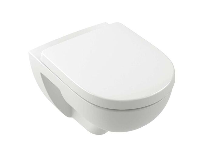 Villeroy & Boch O.novo Závěsné WC se sedátkem SoftClosing, TwistFlush, DirectFlush, CeramicPlus, alpská bílá