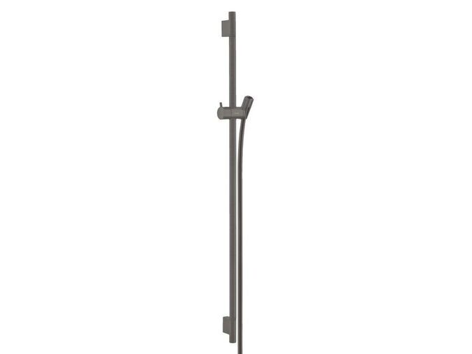 Hansgrohe Raindance Sprchová tyč 900 mm se sprchovou hadicí, kartáčovaný černý chrom