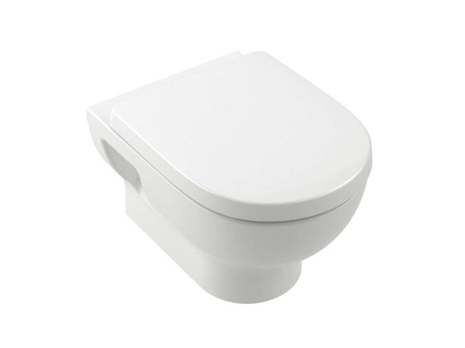 Villeroy & Boch O.novo Závěsné WC se sedátkem SoftClosing, TwistFlush, DirectFlush, CeramicPlus, alpská bílá