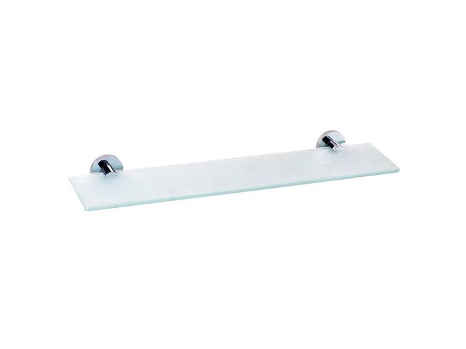 Bemeta CIRCUM Skleněná polička 52 cm, chrom
