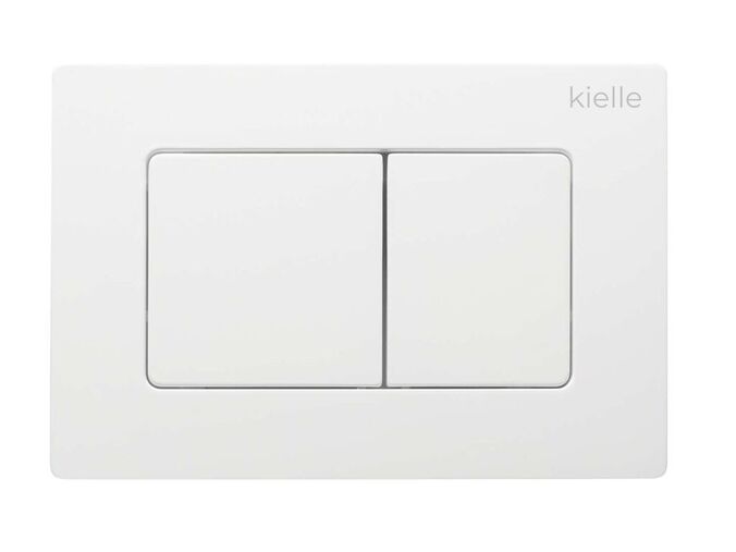kielle Gemini New III Ovládací tlačítko splachování, lesklá bílá