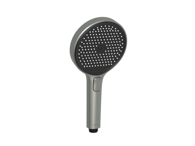 kielle Oudee Sprchová hlavice 130, 3 proudy, EcoSpare, gun metal/černá