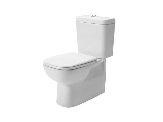Duravit D-Code WC kombi mísa, Vario odpad, bílá