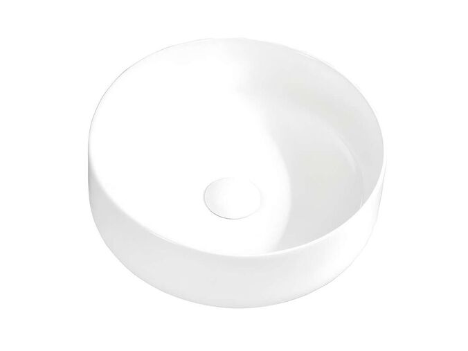 kielle Idolio Umyvadlo na desku, průměr 36 cm, bílá