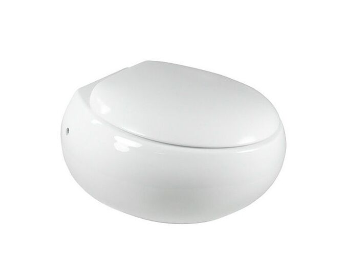 Villeroy & Boch Pure Stone klozet závěsný, hluboké splachování, 530x590mm, bílá, CeramicPlus